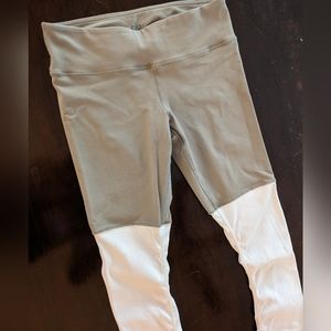 Alo Yoga - Goddess leggings (Gravel and cream)